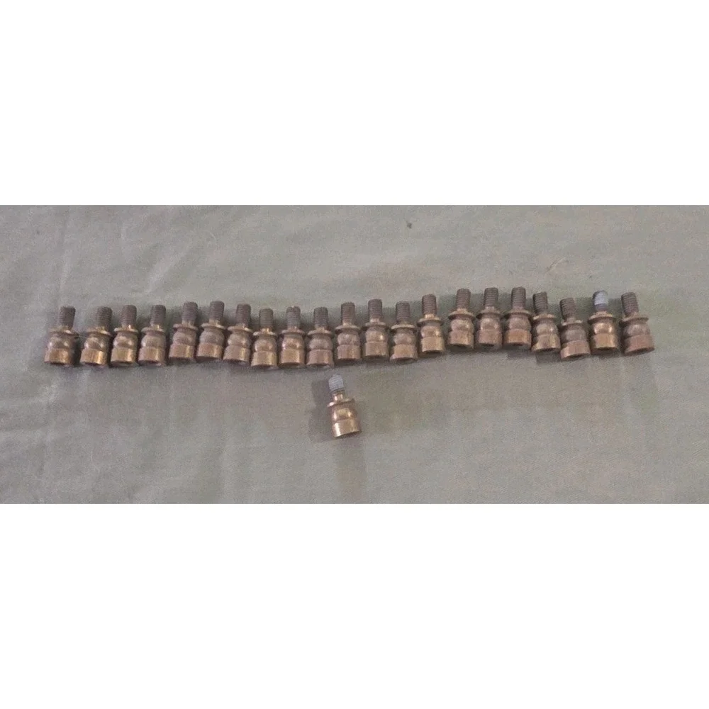Solid Brass Lamp Shade Finial 1 1/8 Adapter Scrap Metal